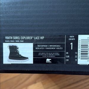 Sorel Black Waterproof Boots
